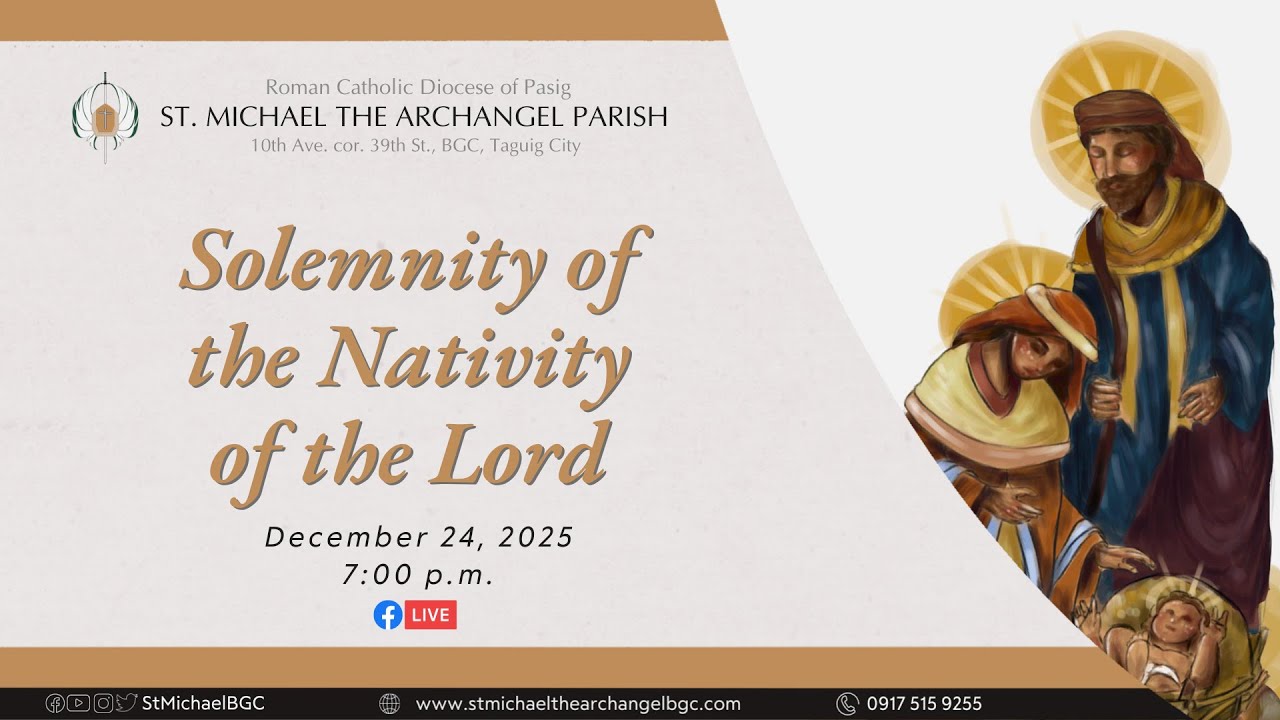 LIVE I Solemnity of the Nativity of the Lord