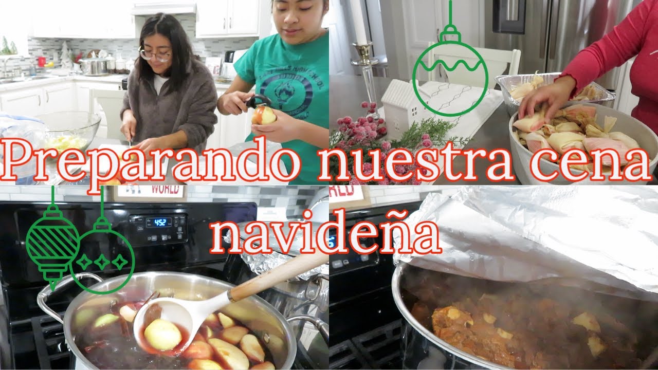 PREPARANDO NUESTRA CENA DE NAVIDAD 🎄🎁🌃🪅* Y DISFRUTANDO  EN FAMILIA