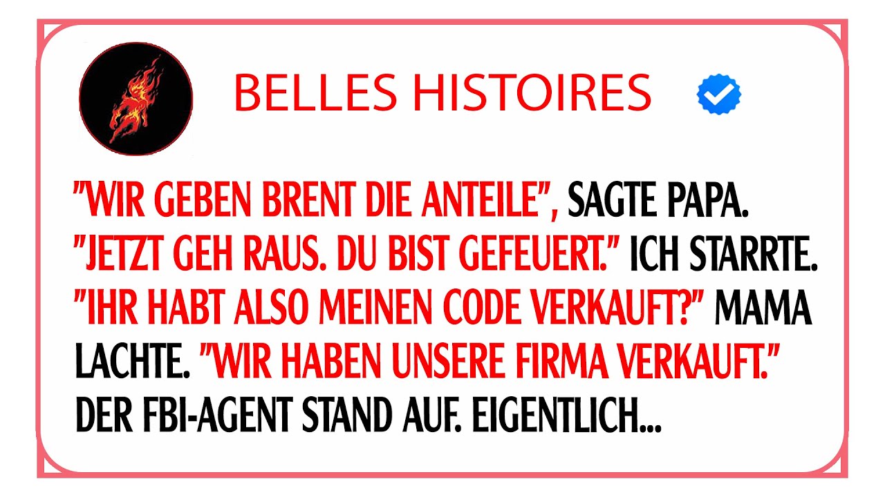 Mein Vater hat mich gefeuert, um meinen Bruder zu bevorzugen: Ich habe sein Imperium mit einem...