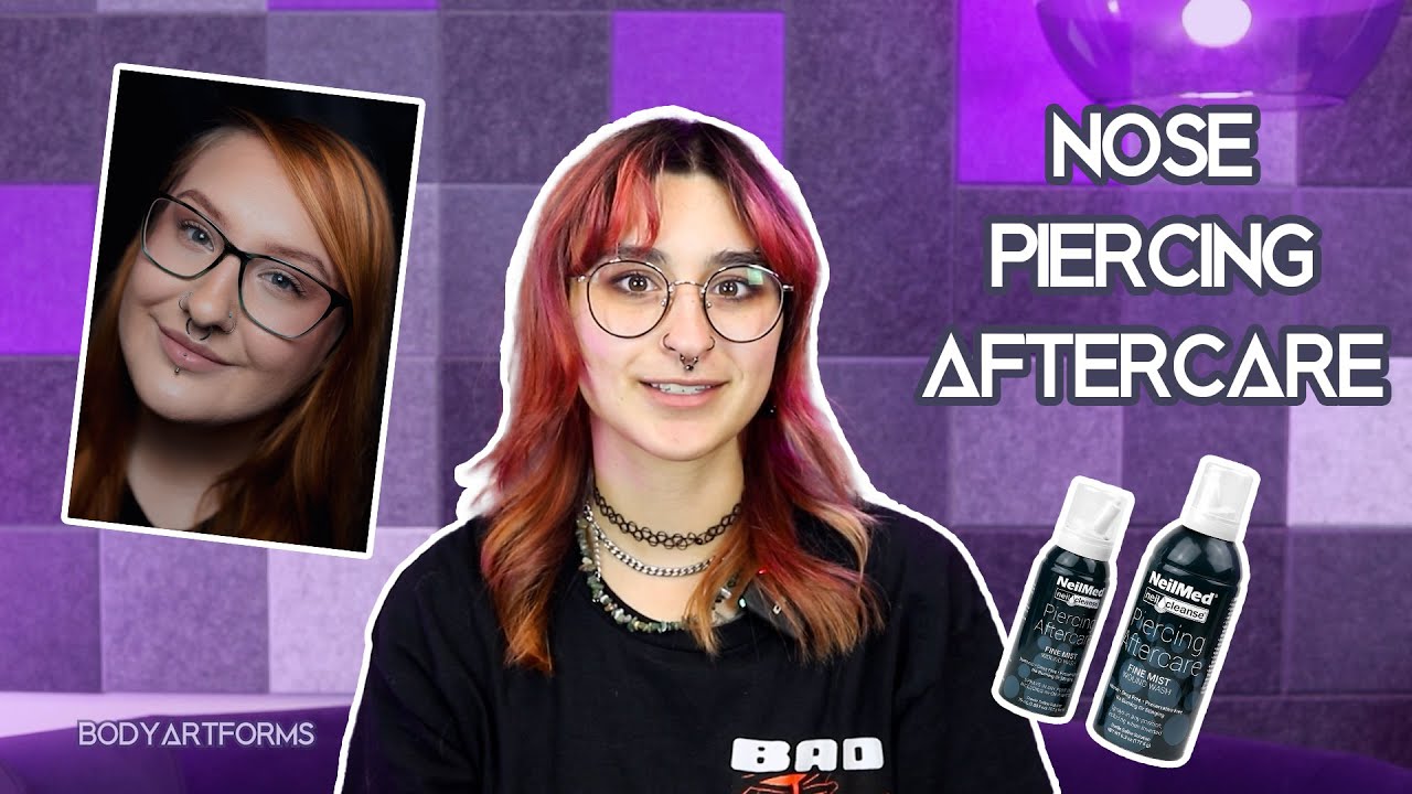 Nose Piercing Aftercare Guide