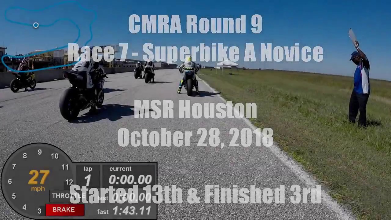 CMRA MSRH October 2018 Race 7 A Superbike