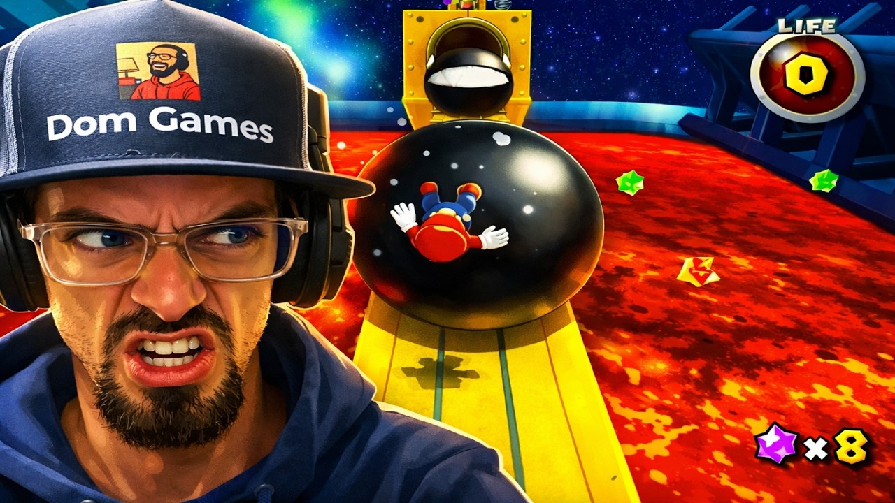 Super Mario Galaxy 2 - Bowser's Gravity Gauntlet + World 5 Begins