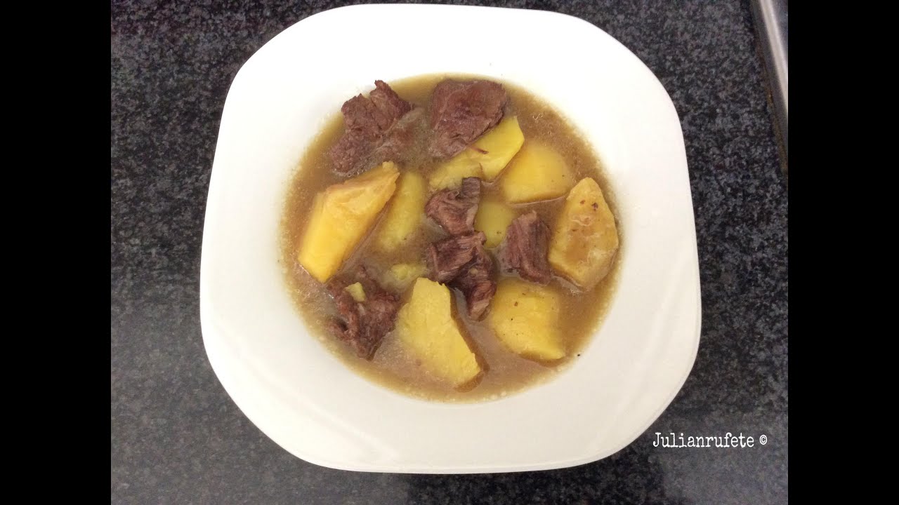 ESTOFADO DE TERNERA CON PATATAS AMC