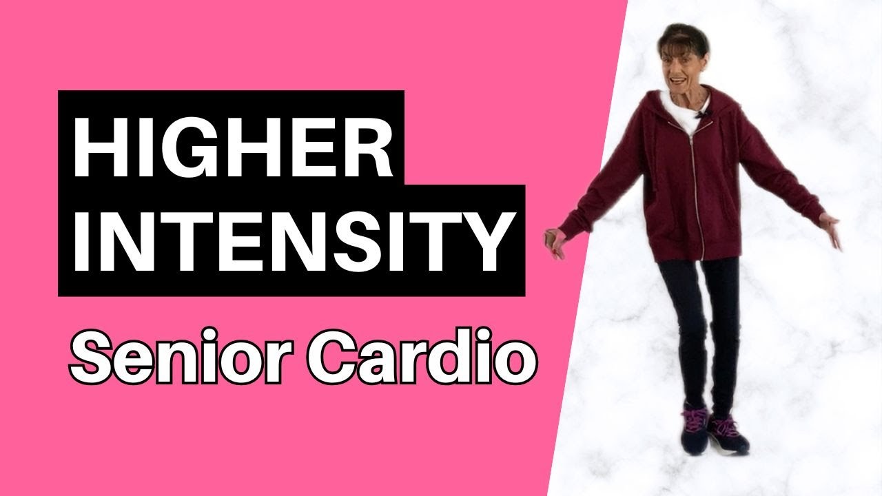 Higher Intensity Cardio for Older Adults - 25 Minute Senior Aerobic Workout