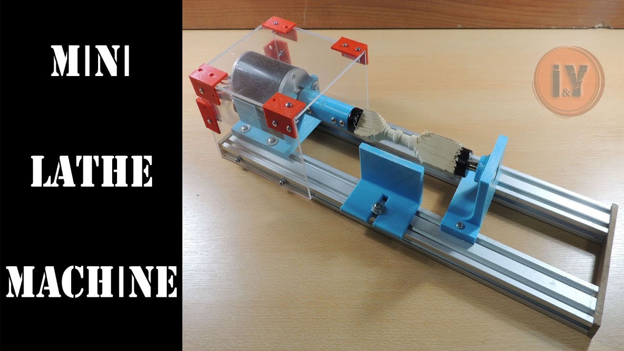 MINI LATHE MACHINE FOR WOODWORKING - CHEAP & CHIC
