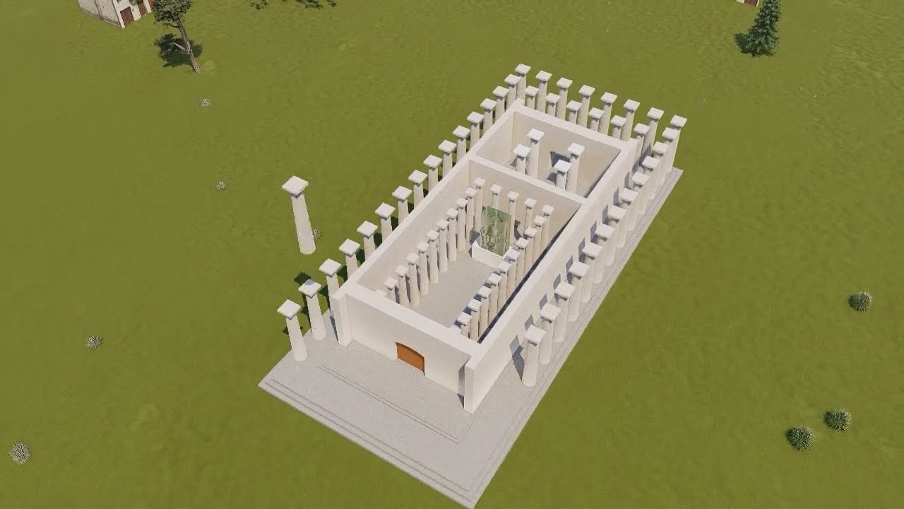 3D Parthenon - construction steps