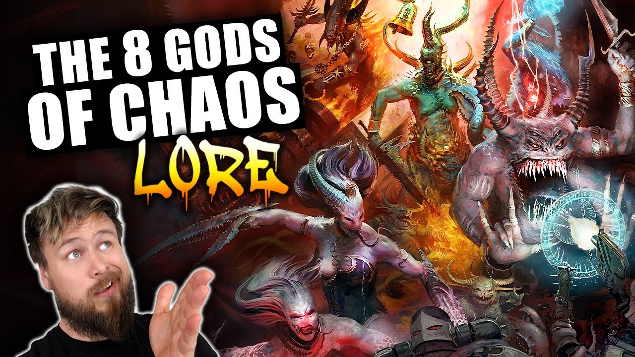The 8 Gods Of Chaos Explained | Warhammer 40k Lore