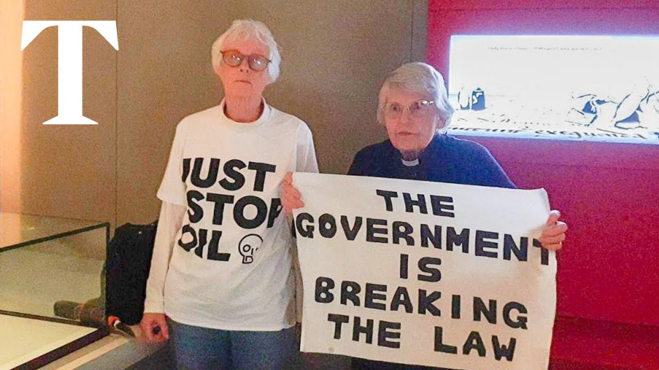 Just Stop Oil protesters in their eighties target Magna Carta