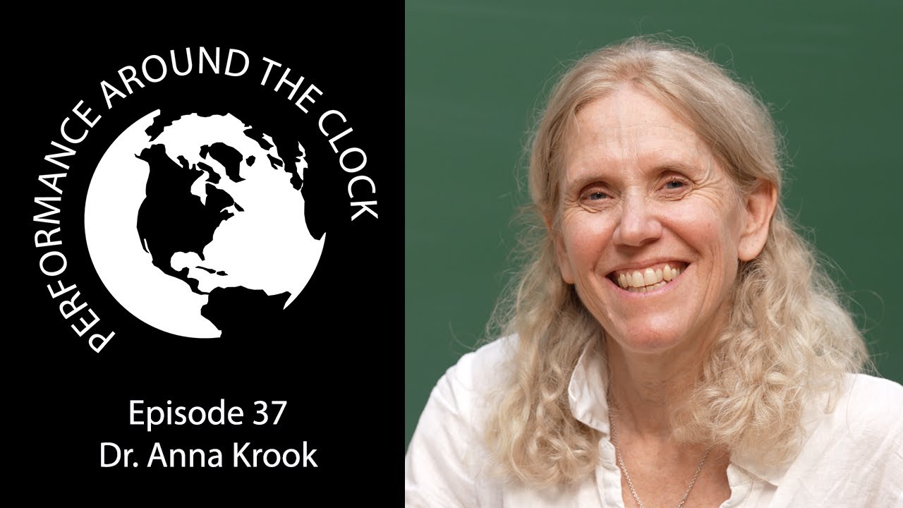 Dr. Anna Krook - exercise timing.  Performance Around the Clock episode 37.
