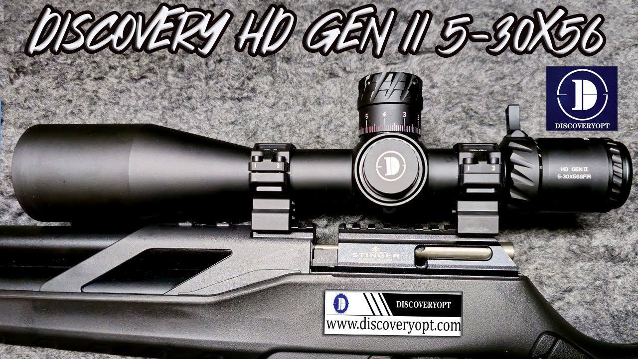 DISCOVERY OPT HD GEN2 5-30X56 EL MEJOR VISOR CALIDAD PRECIO DISCOVERY