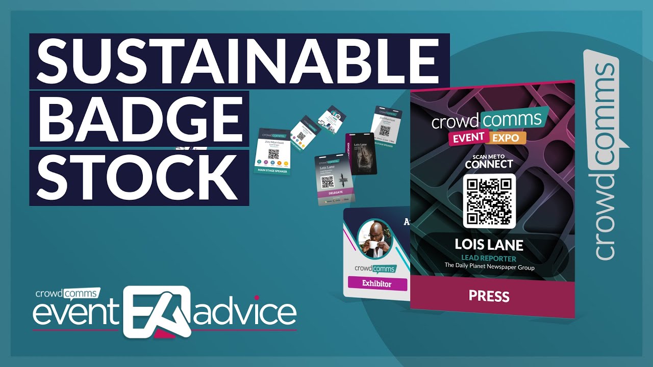 Sustainable Event Badges