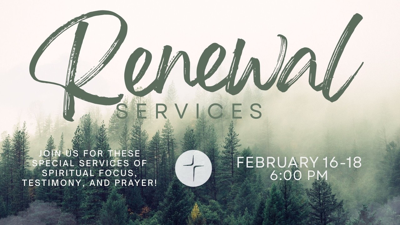 Renewal Services Promotion: February 16 - 18