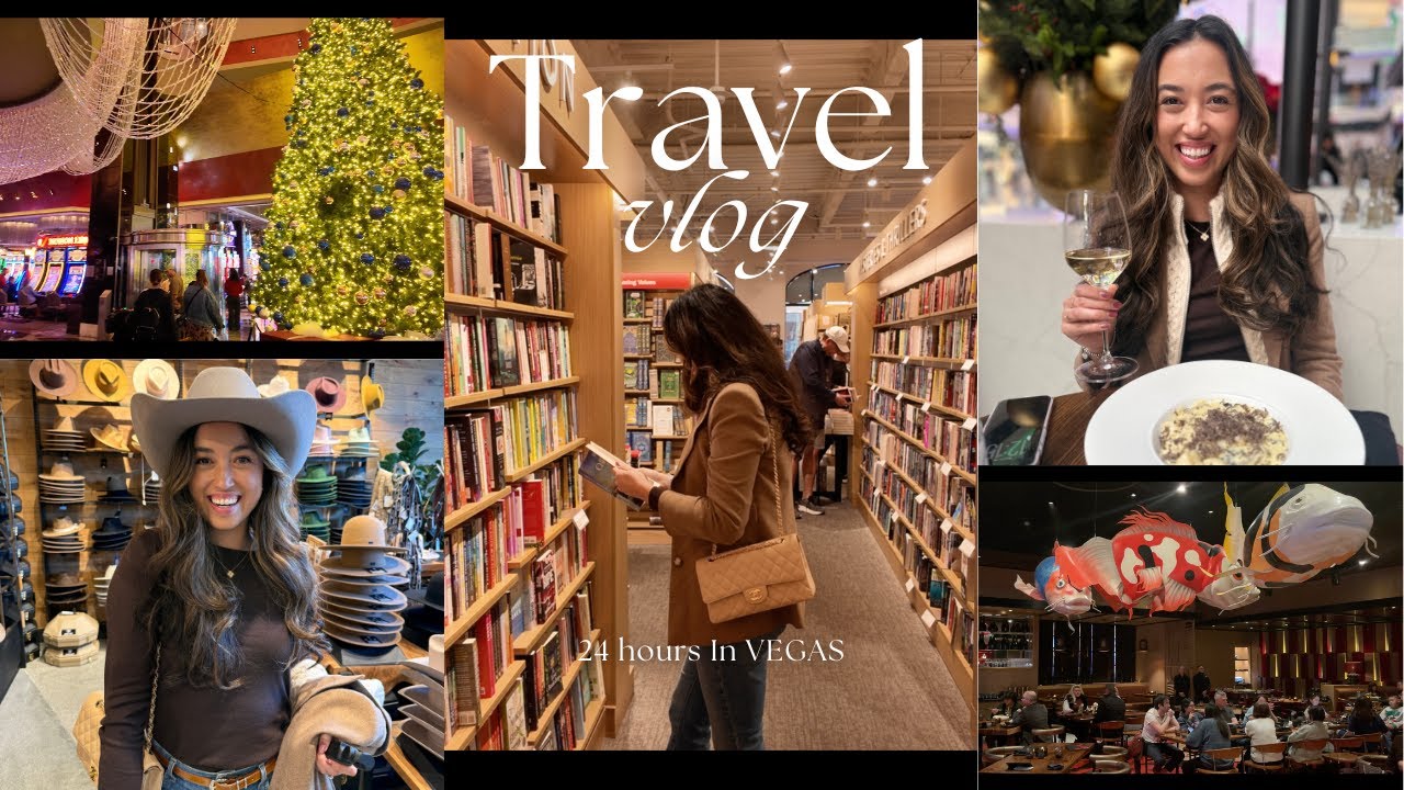 Vegas Vlog - Books, Restaurants, Shopping, and Cowboy Hats