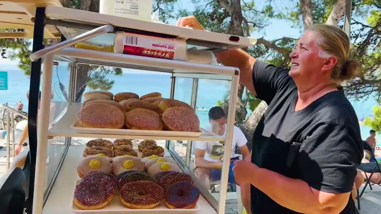 Tucepi Croatia Makarska. Holidays at sea.Тучепи Хорватия Макарска. Отдых на море.