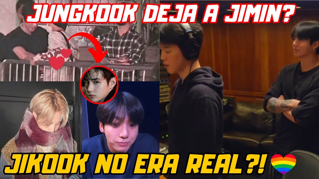 JIKOOK TERMINARON?!😱 JUNKOOK NO QUIERE GRABAR CON JIMIN… ¿QUÉ PASÓ?