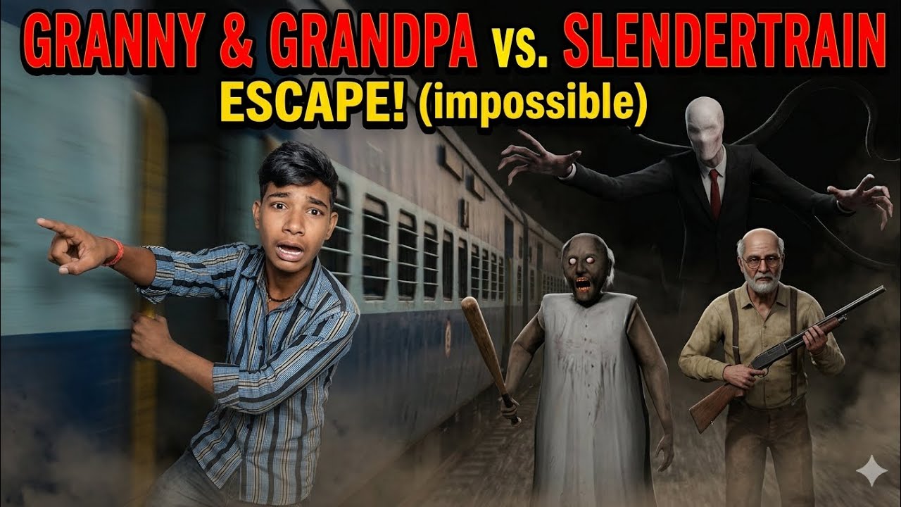 Granny 3 train🚂 escape full video and full watch 