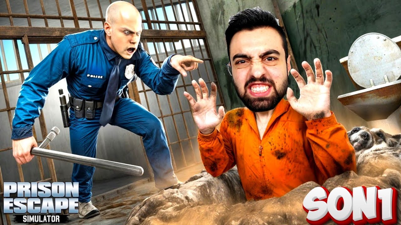 TÜNELİN SONU GÖZÜKTÜ 😱 25 METRE OLDU ! PRISON ESCAPE SIMULATOR DIG OUT BÖLÜM 3