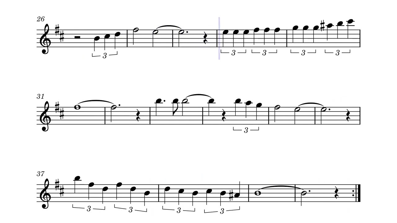 Bésame Mucho | Partitura para saxofón alto 🎷