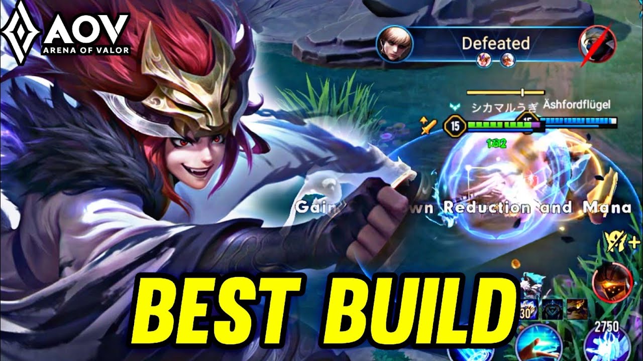 AOV : ENZO GAMEPLAY | BEST BUILD - ARENA OF VALOR LI&Ecirc;NQU&Acirc;NMOBILE ROV