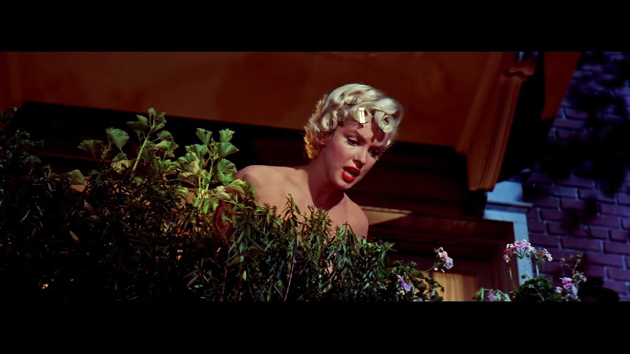 The seven year itch 1955 Marilyn Monroe scene 1 remastered 4k