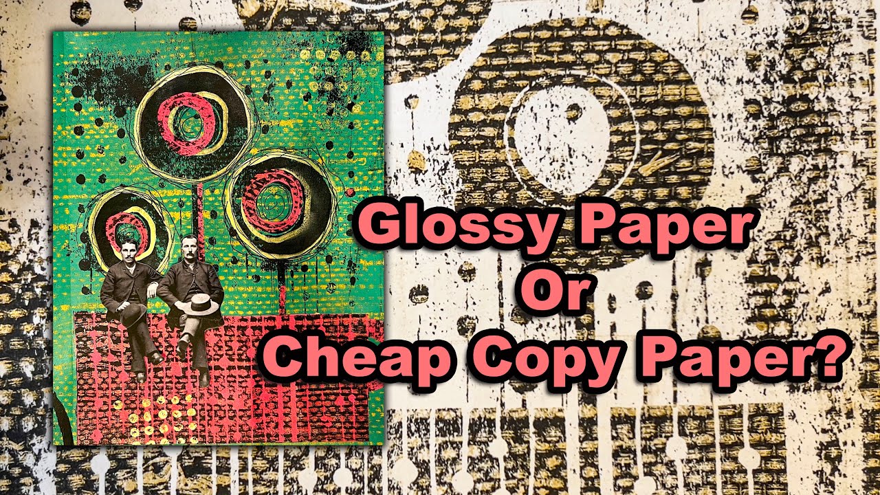 Laser Print Image Transfers - Do You Really Have To Use Glossy High Quality Paper? No...