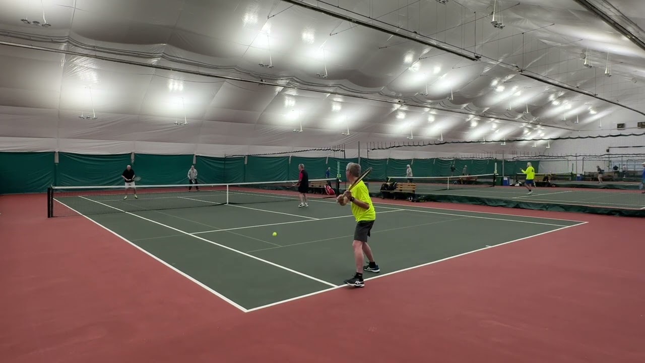 Gautreau's Tennis - Highlights - Lonnie, Dave W, Mike, Mark U - 3/28/2025