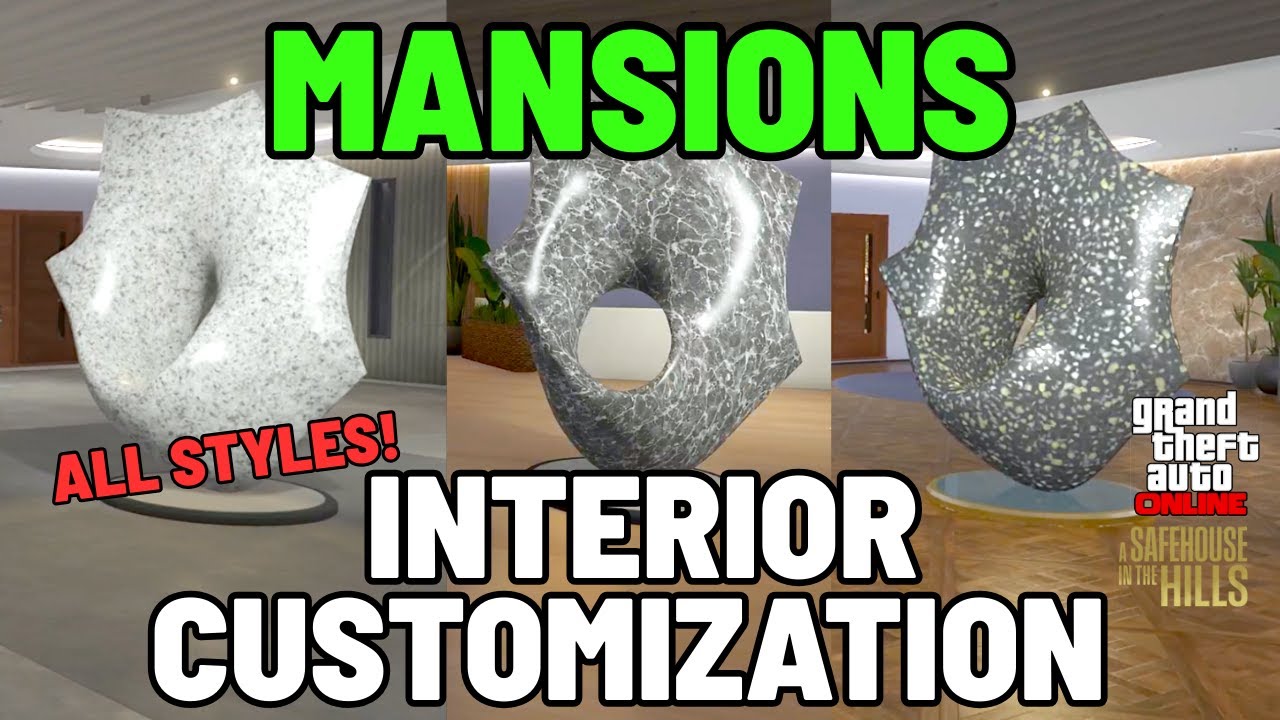I Tried Every Mansion Interior So You Don’t Have To | GTA Online