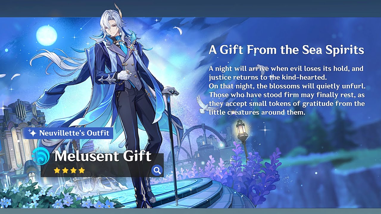 Neuvillette's New Skin Story Event | Genshin Impact 6.3 (4K60fps)