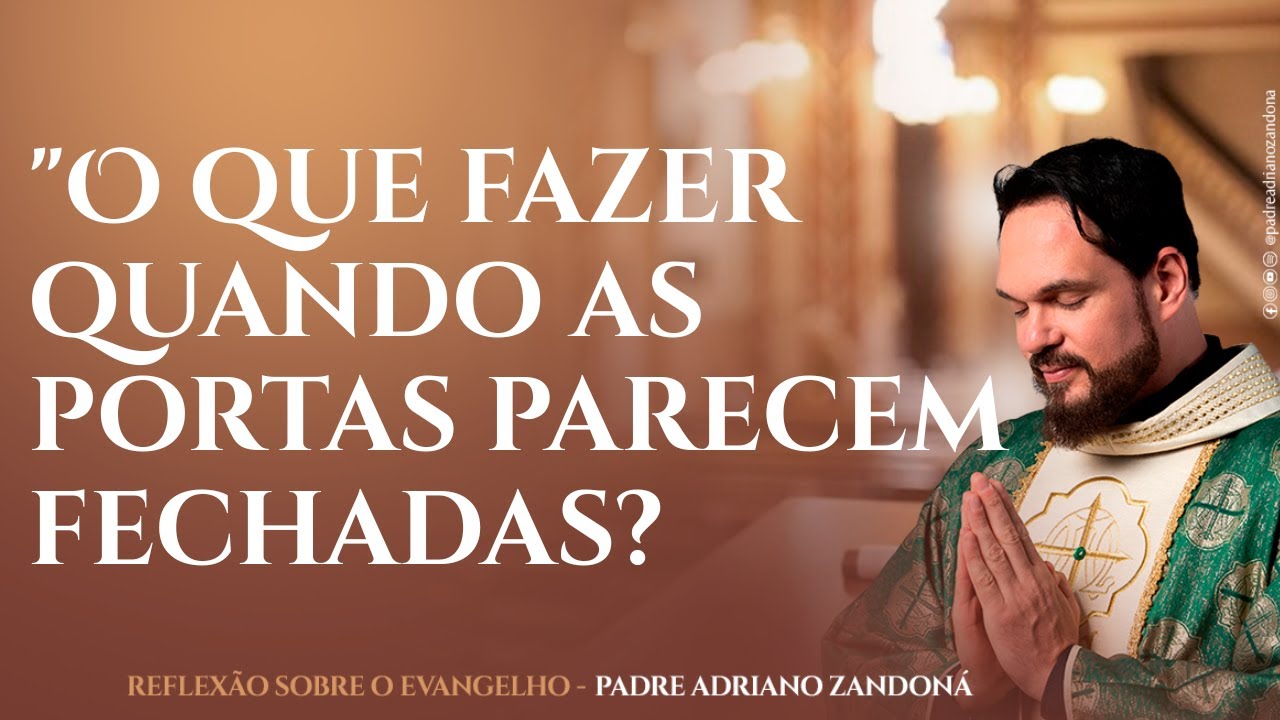 Tenha Essa Atitude Para Agradar  Jesus - Padre Adriano Zandoná