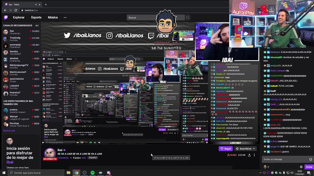 AURONPLAY E IBAI SE INSULTAN EN TWITCH AL MISMO TIEMPO