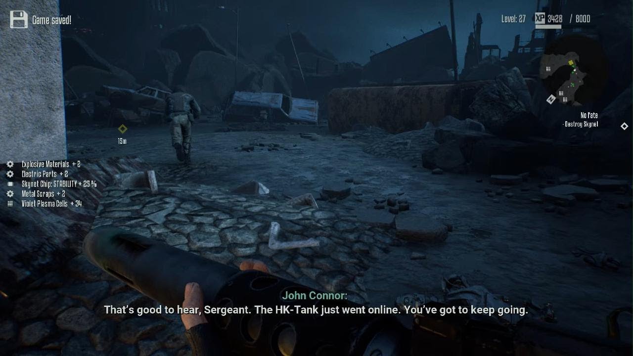 Terminator: Resistance Enhanced ending