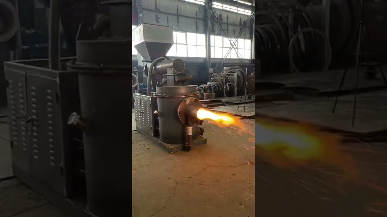 Biomass wood chip burner，60%less than natural gas 。