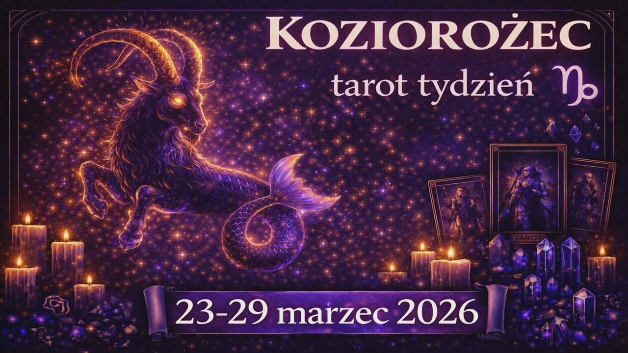 KOZIOROŻEC TAROT TYDZIEŃ 23-29 MARZEC 2026