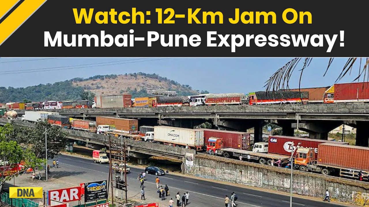 Mumbai News: Vehicles Stuck For 18 Hours! Huge 12-Km Traffic Jam On Mumbai-Pune Expressway