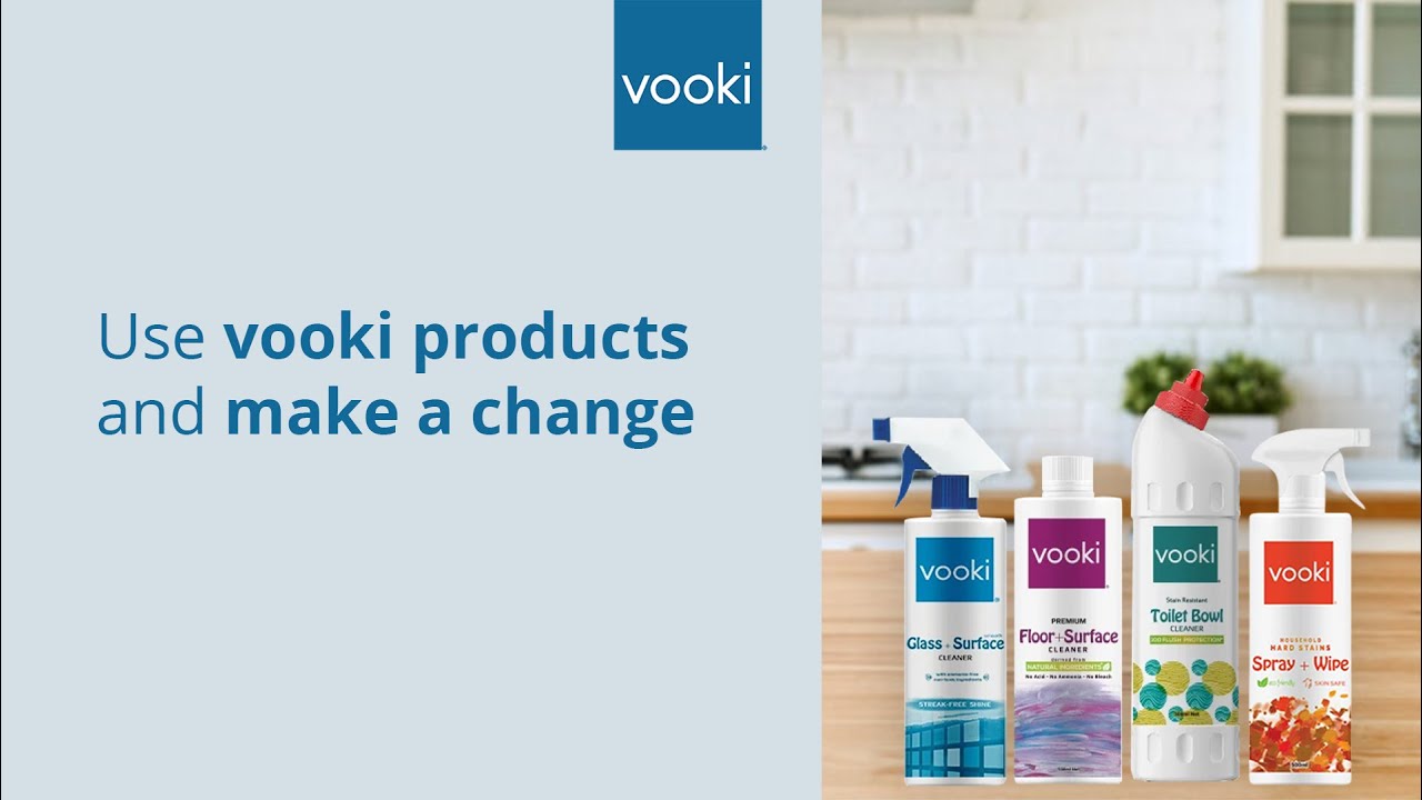 Use vooki products and make a change