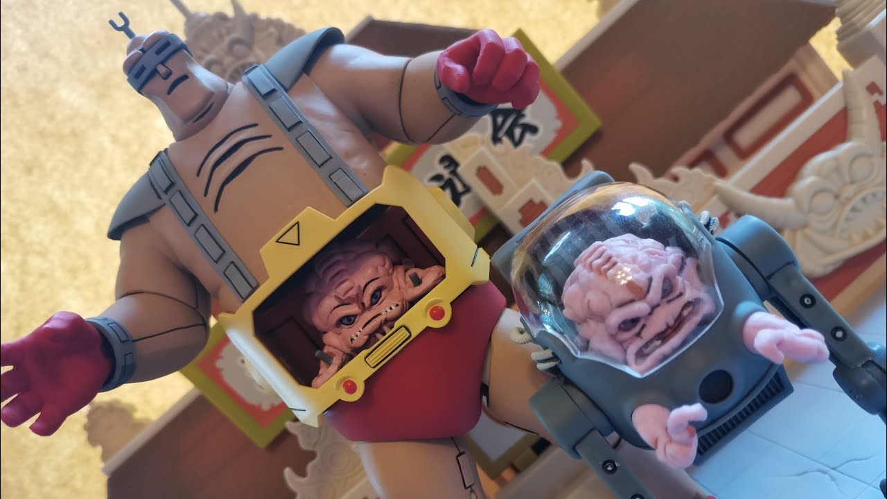 Ultimate The Wrath of Krang - Neca TMNT, Unboxing and Review Teenage Mutant Ninja Turtles Figures