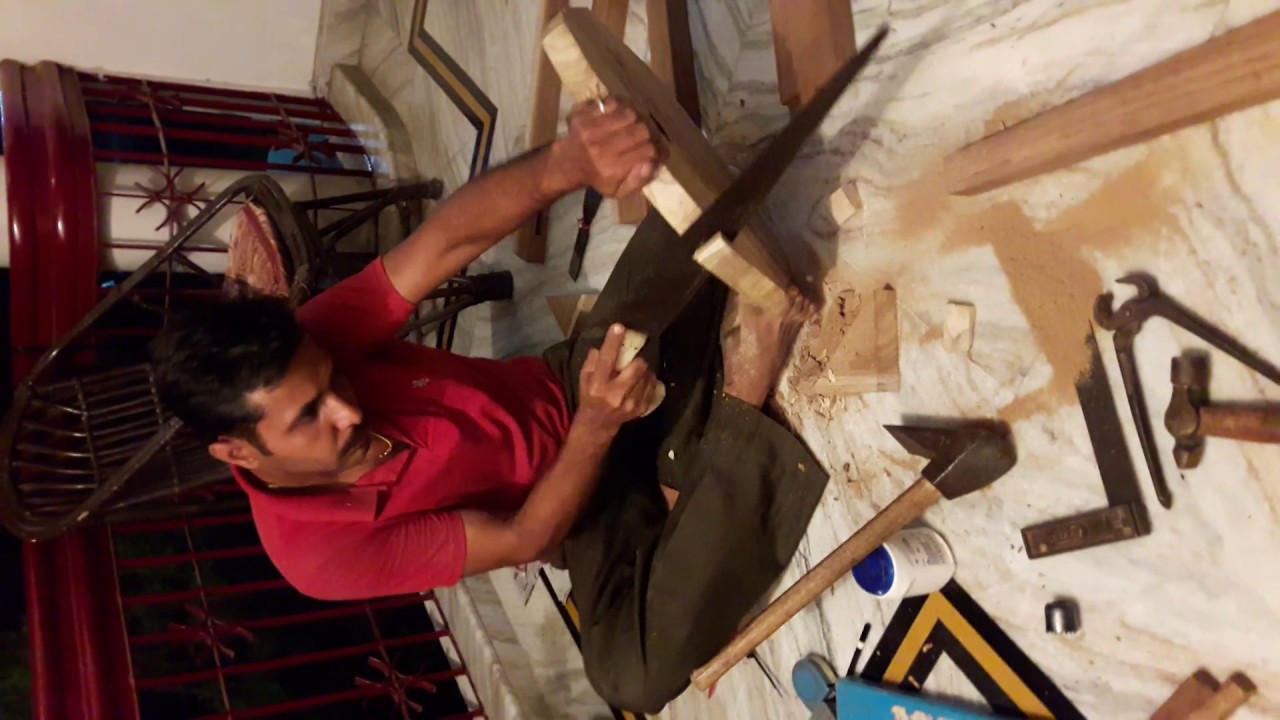 Knockdown Stool Making -1