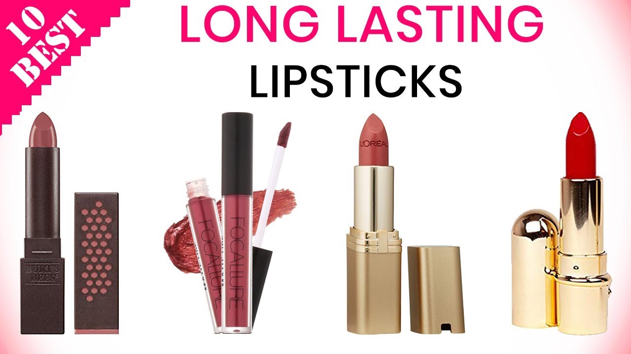 10 Best Long Lasting Lipsticks | top waterproof long-lasting liquid lipsticks