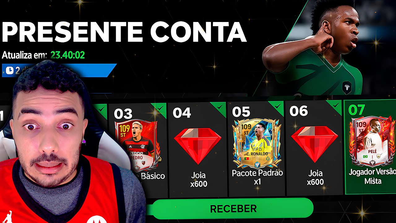 REINICIEI MINHA CONTA no FC MOBILE! 😱 *PERDI TUDO?*