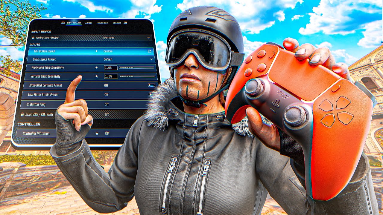 The ONLY SETTINGS you NEED for MOVEMENT + AIM in Season 4 Warzone 👑🏝️
