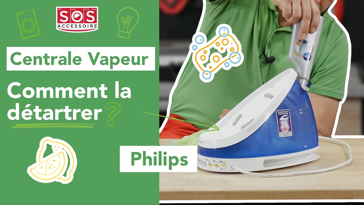 🔫 Comment d&eacute;tartrer ma centrale vapeur Philips ? Astuces et entretien pour son fer &agrave; repasser !