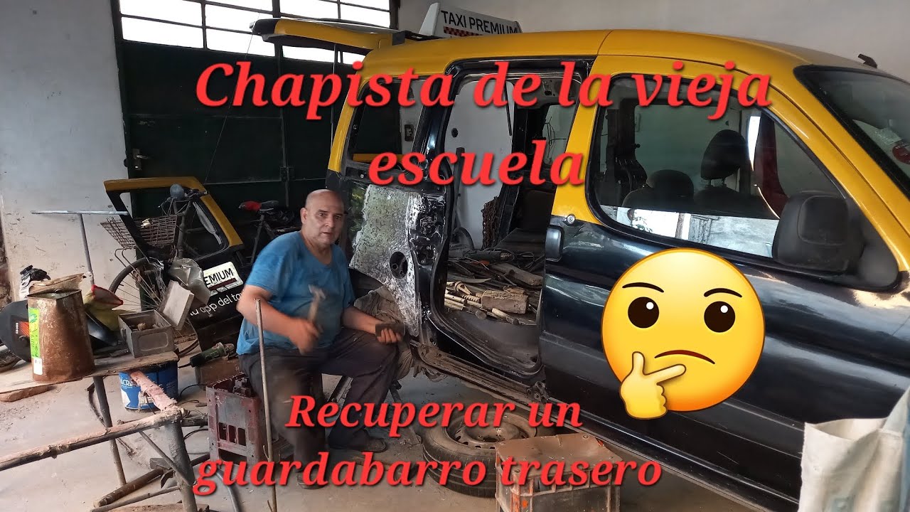 Chocado lateral de una Partner reparar pasó a paso Aprender
