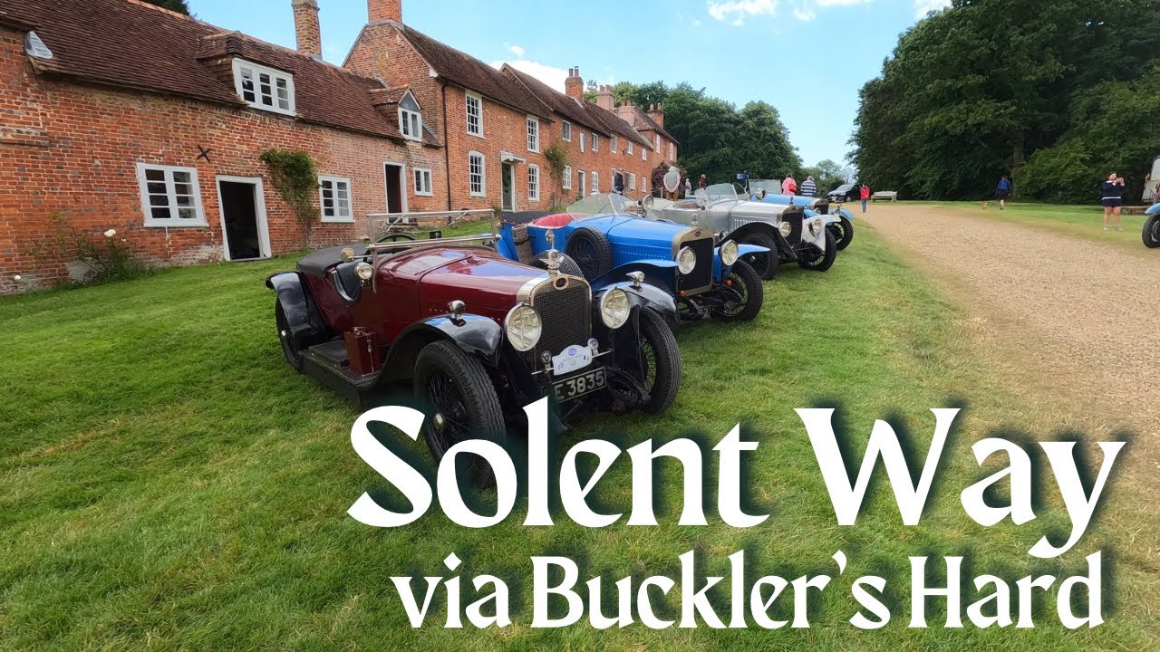 Walking & Camping The Solent Way | Buckler’s Hard | Hythe Ferry