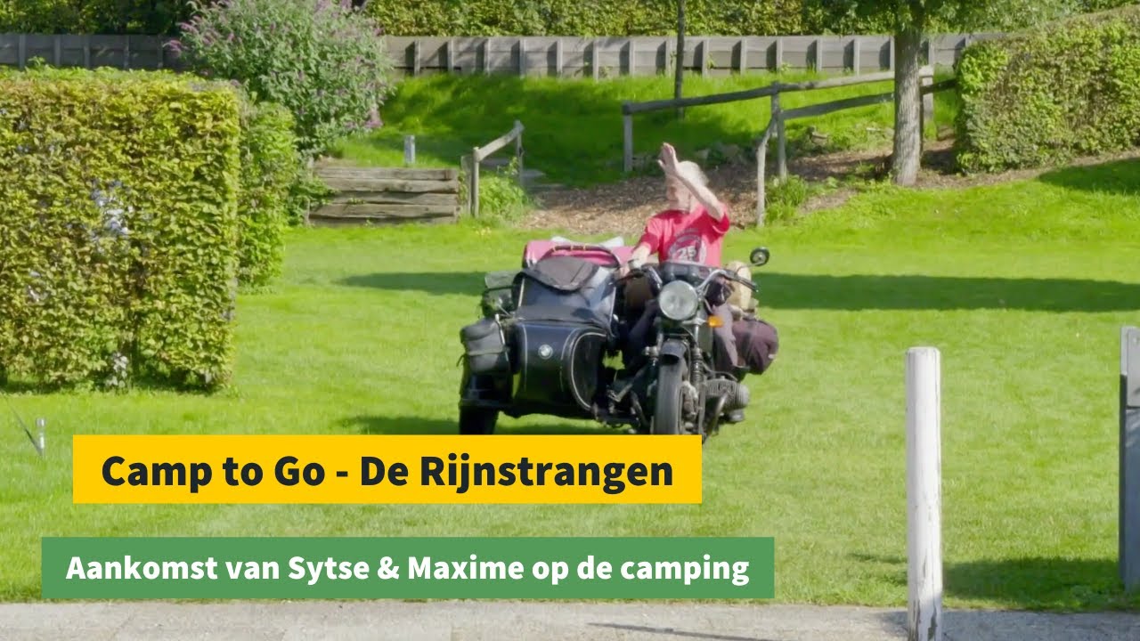 Camp To Go | Sytse & Maxime komen aan in Frankrijk .. euh Aerdt!