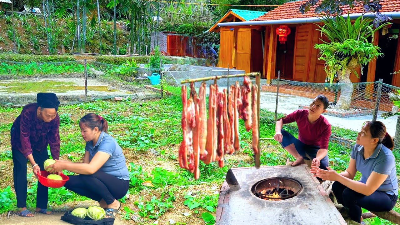 Harvest agricultural products to give to villagers. Make enough Smoked Meat to last two months
