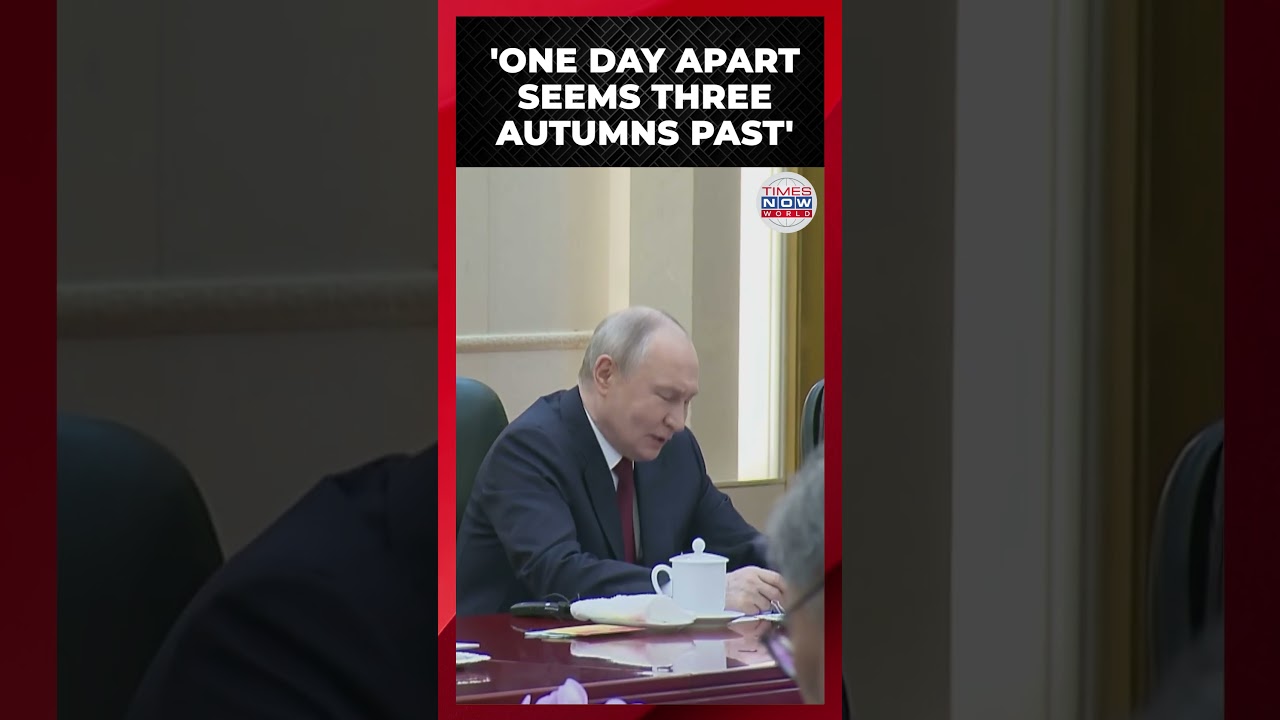 WATCH: Putin Greets Xi Jinping in Beijing With Chinese Saying | Times Now World