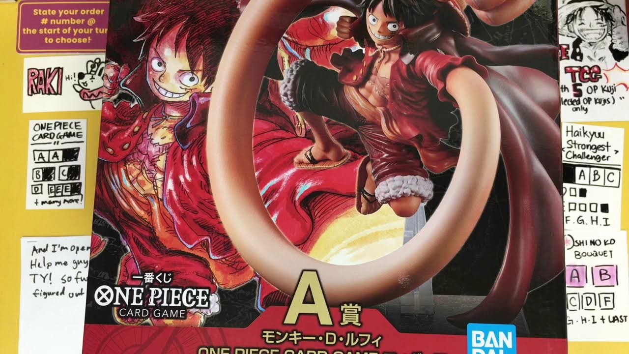 Otaku House LIVE Kuji : “Exciting One Piece Card Game Ichiban Kuji Coming Today!” (Part 1)