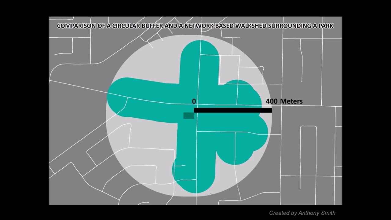 Mapping Network-Based Access to Green Space in the City of Toronto