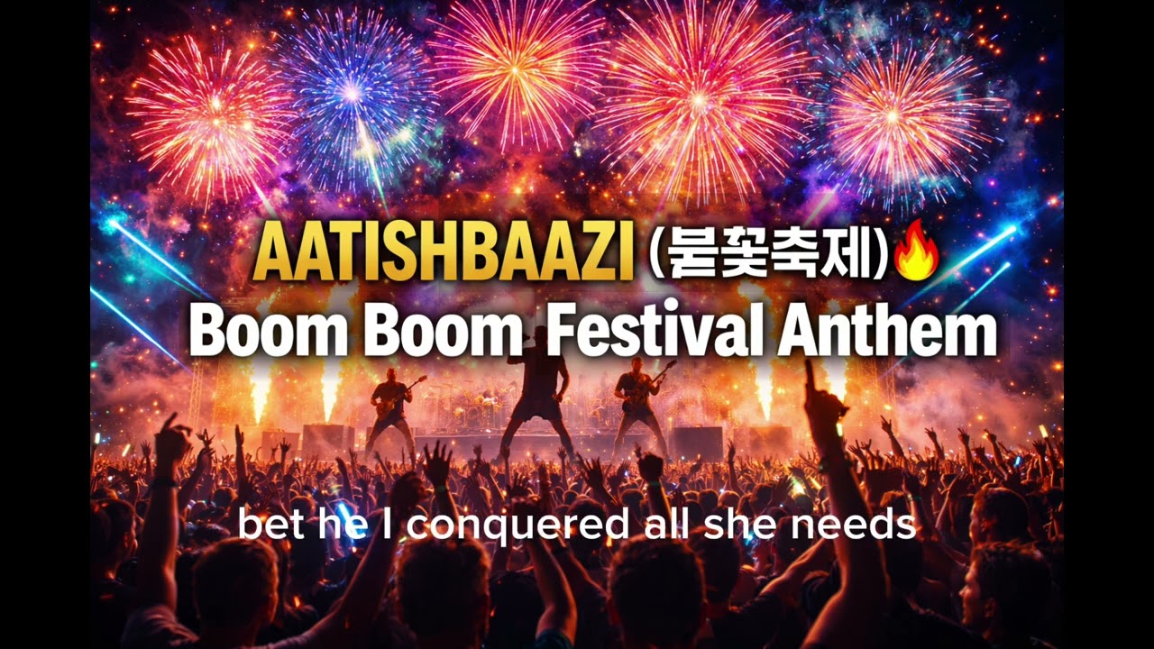AATISHBAAZI 🔥 Boom Boom | Indian Festival Rock EDM Anthem