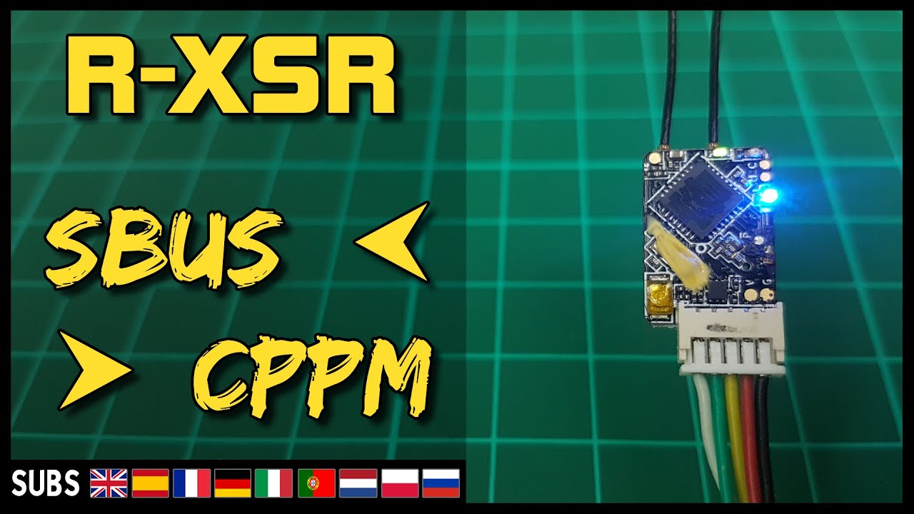 Как изменить R-XSR с PPM на SBUS.